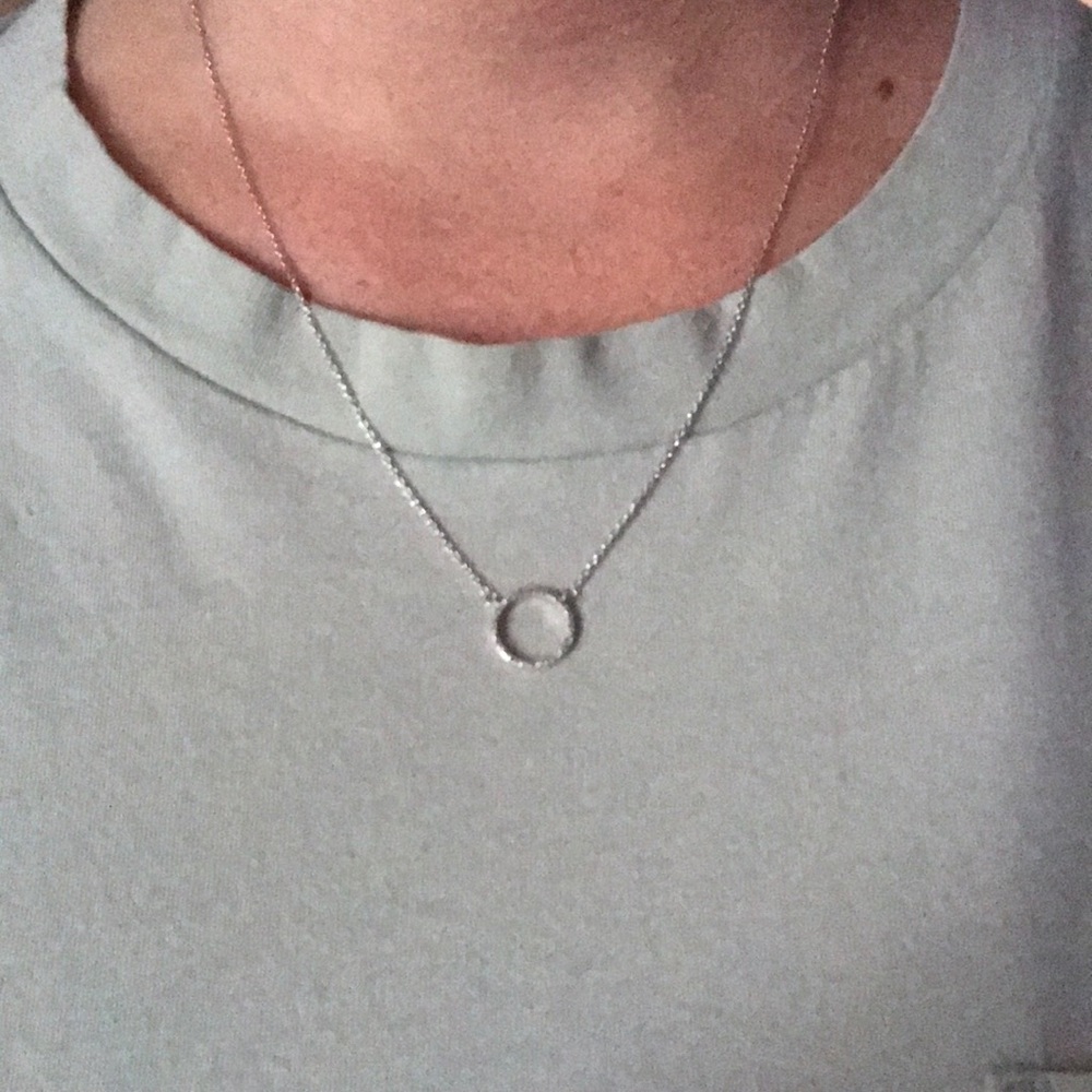 Sterling silver 18” necklace